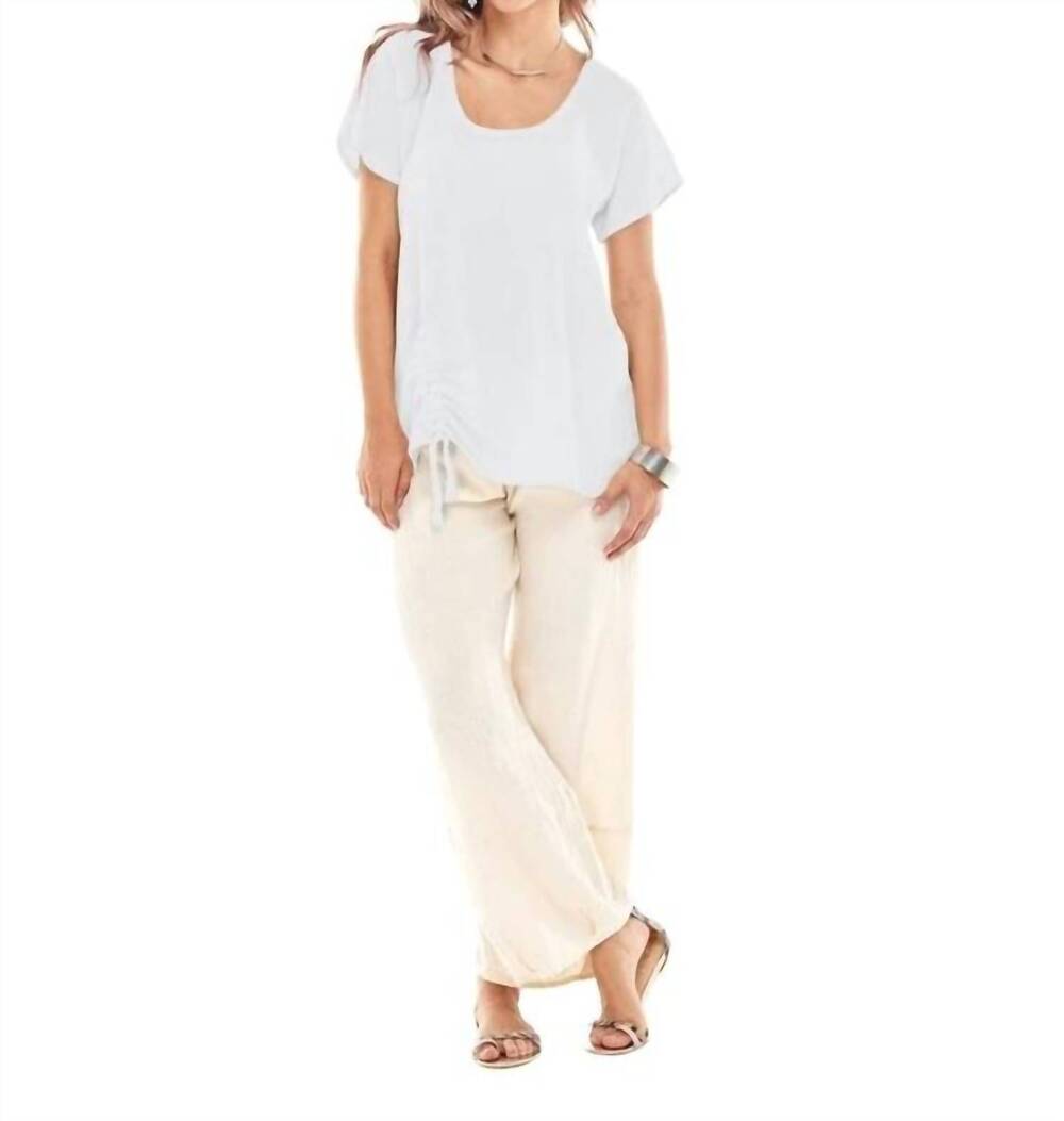 NEW OH MY GAUZE! ana rouching top in snow